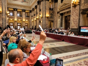 Se realiz&oacute; la XI Sesi&oacute;n del Plenario de Municipios de Uruguay en el Palacio Legislativo